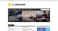 Desktop Screenshot of escreporter.com